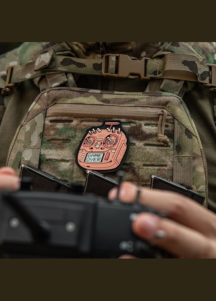 Нашивка пульт FPV рожевий (PVC) M-TAC (315047850)