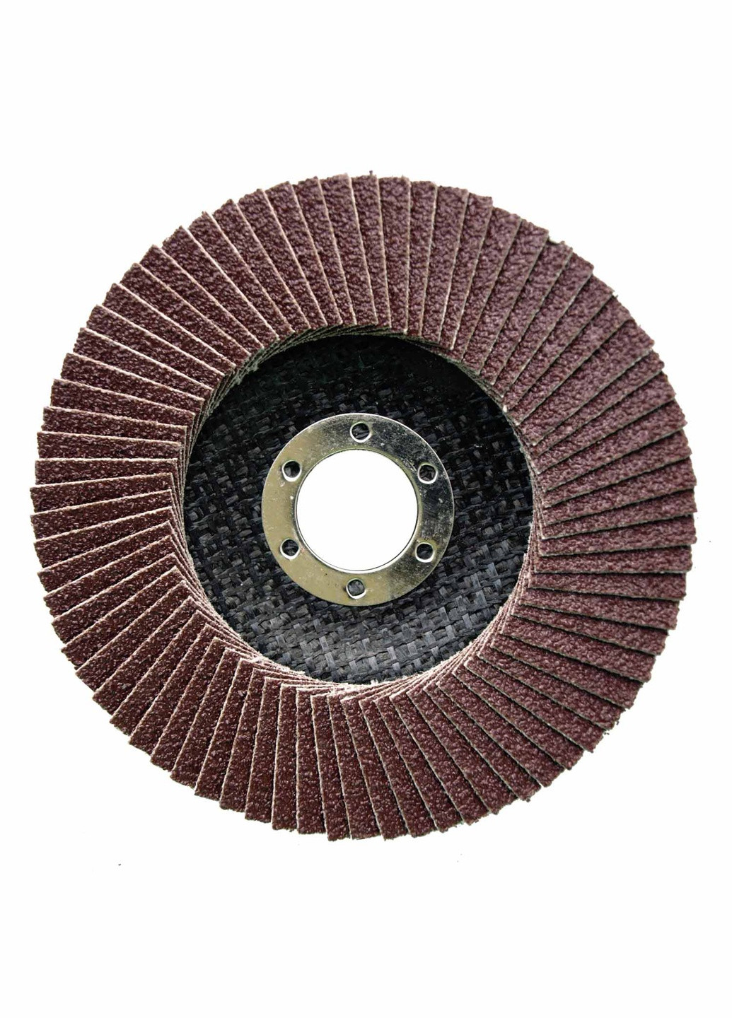 Пелюстковий шліфувальний диск Standard T27 (125 мм, P60, 22.23 мм) випуклий круг (22172) NovoAbrasive (286422933)