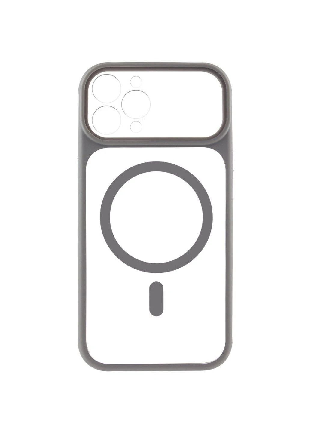 Чохол TPU+PC Moon Clear with MagSafe для Apple iPhone 12 Pro Max (6.7") Getman (390007998)