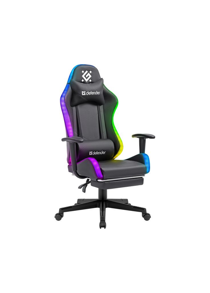Кресло игровое (m352767) Defender Watcher RGB Black (369015693)