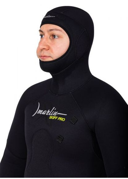 Гидрокостюм для подводной охоты 7мм 7 мм Marlin черный