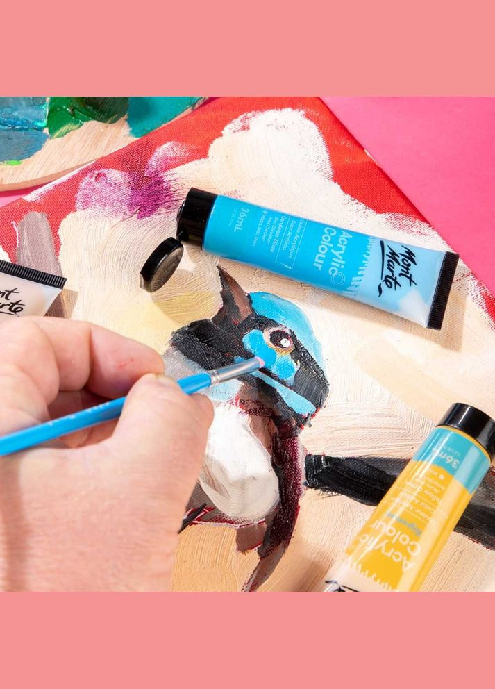 Краски акриловые для рисования Acrylic Color Paint Set 18pc x 36ml Различные цвета Mont Marte (344573402)