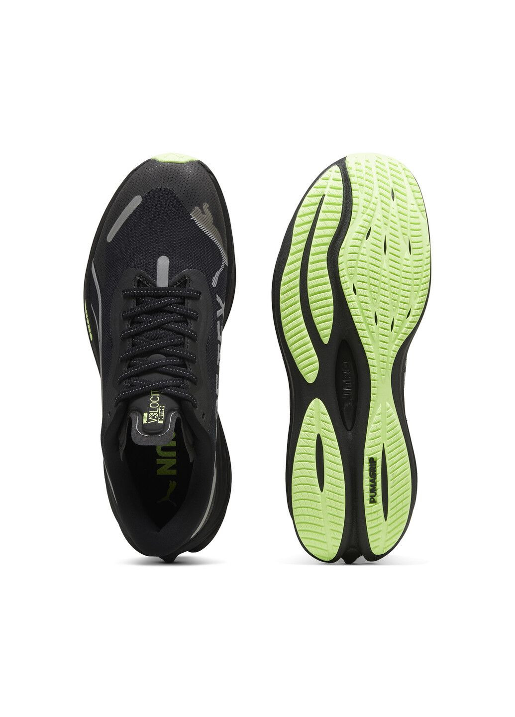 Черные всесезонные кроссовки velocity nitro™ 3 gtx running shoes men Puma