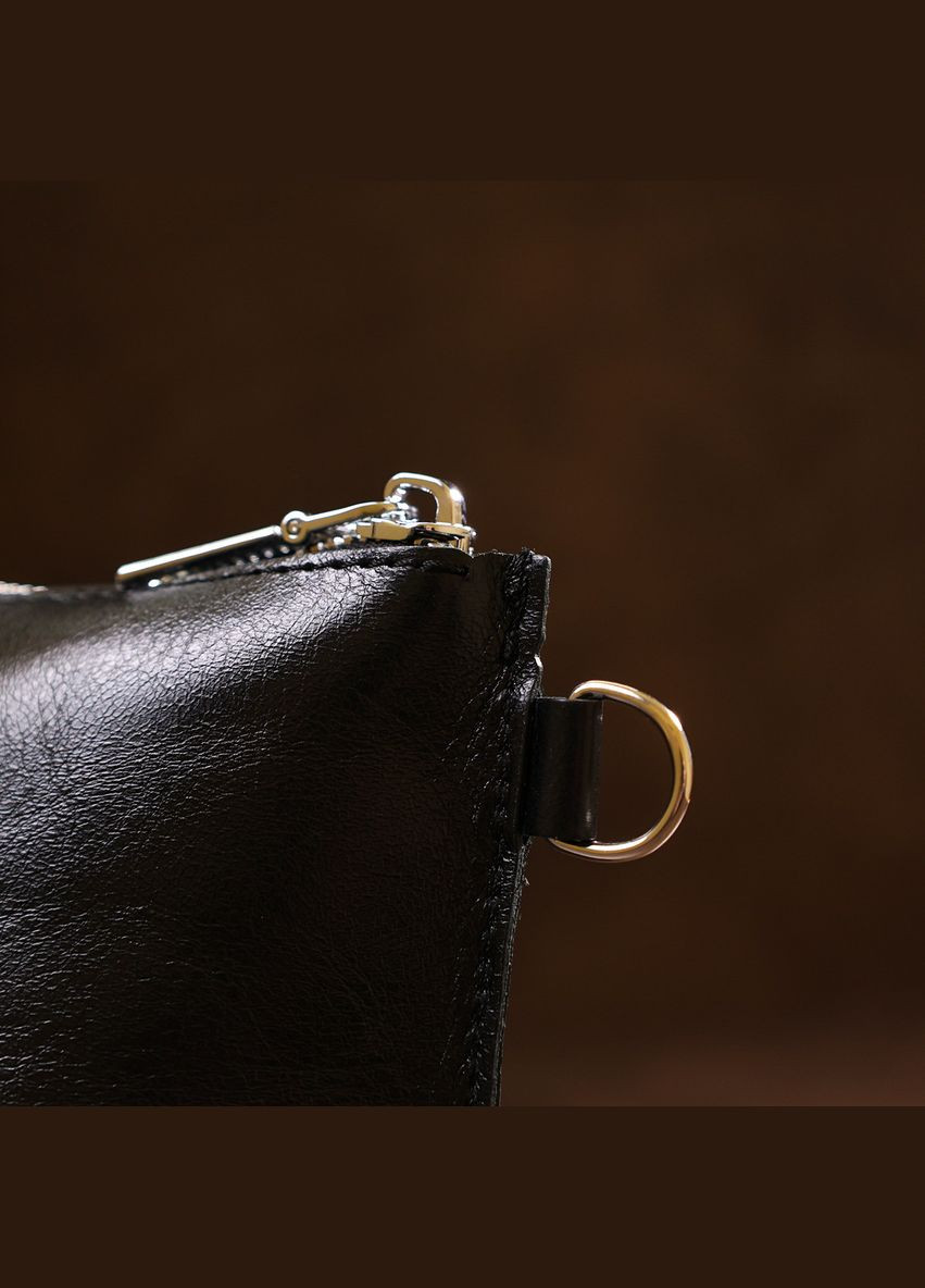 Удобная кожаная косметичка 16409 Shvigel (298567827)