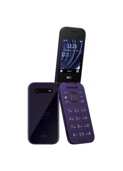 Мобильный телефон HMD 2660 4G Flip DS Violet (366698919)