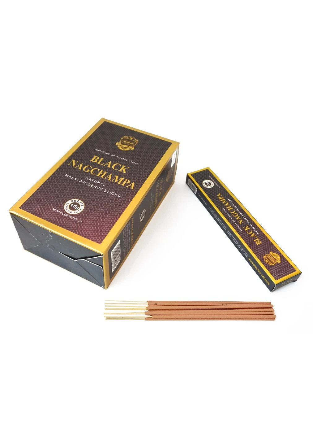 Ароматические палочки Наг Чампа ANAND Black Nag Champa No Brand (400315840)