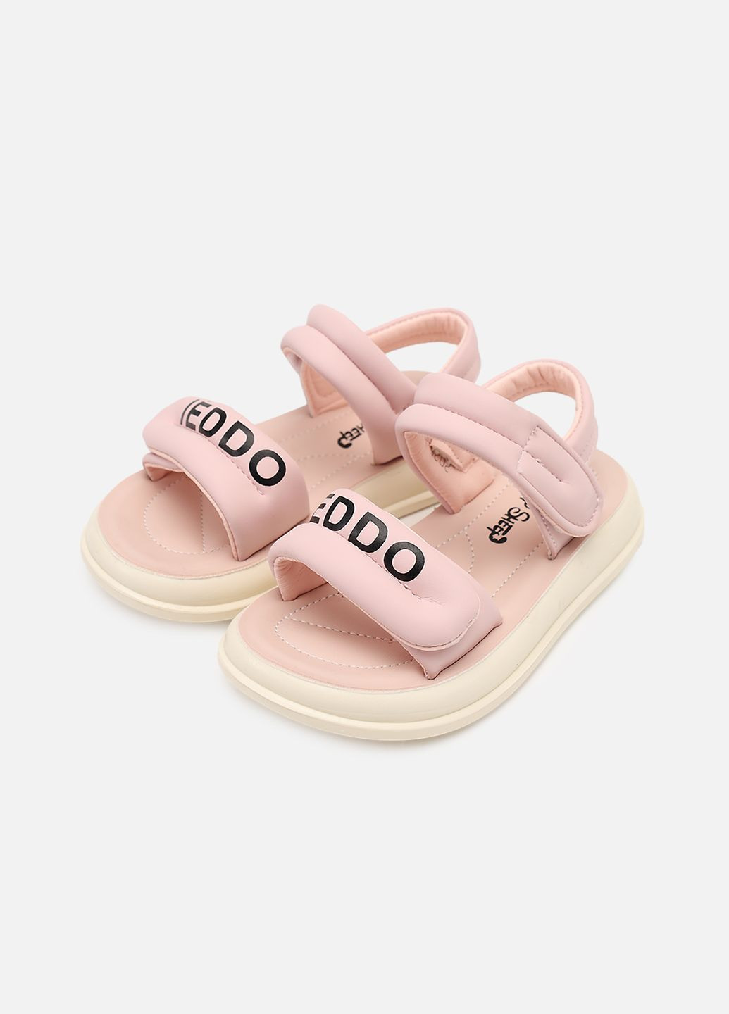 Розовые босоножки на каблуке для девочки цвет розовый cb-00266002 Buddy Sheep