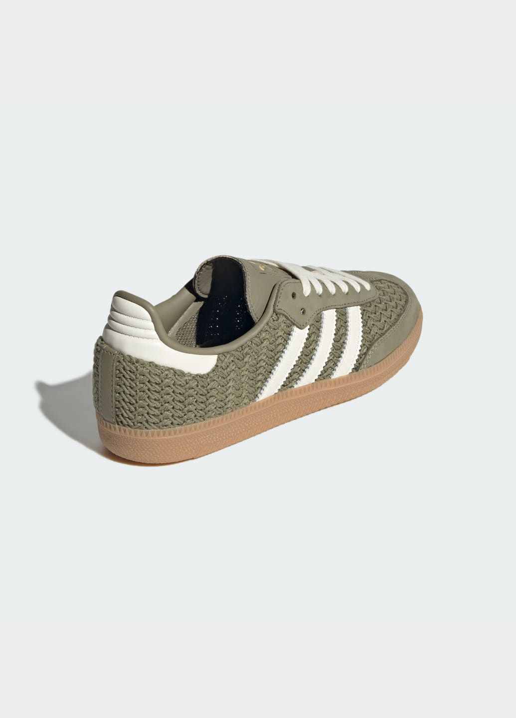 Кроссовки Samba OG adidas зелёные всесезоны (338185035)