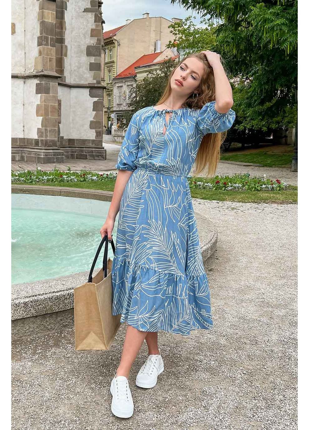 Синее платье 1995.5178 Seventeen