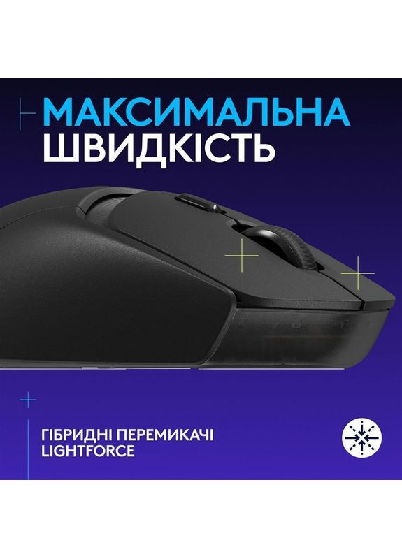 Миша G309 LIGHTSPEED Black (910-007199) Logitech (360402629)