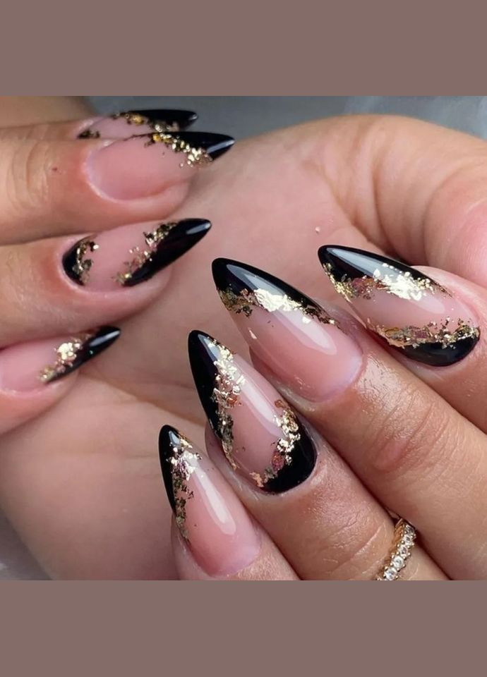 Фольга воздушная жата (поталь) набор, разноцветная No Brand (296665413)