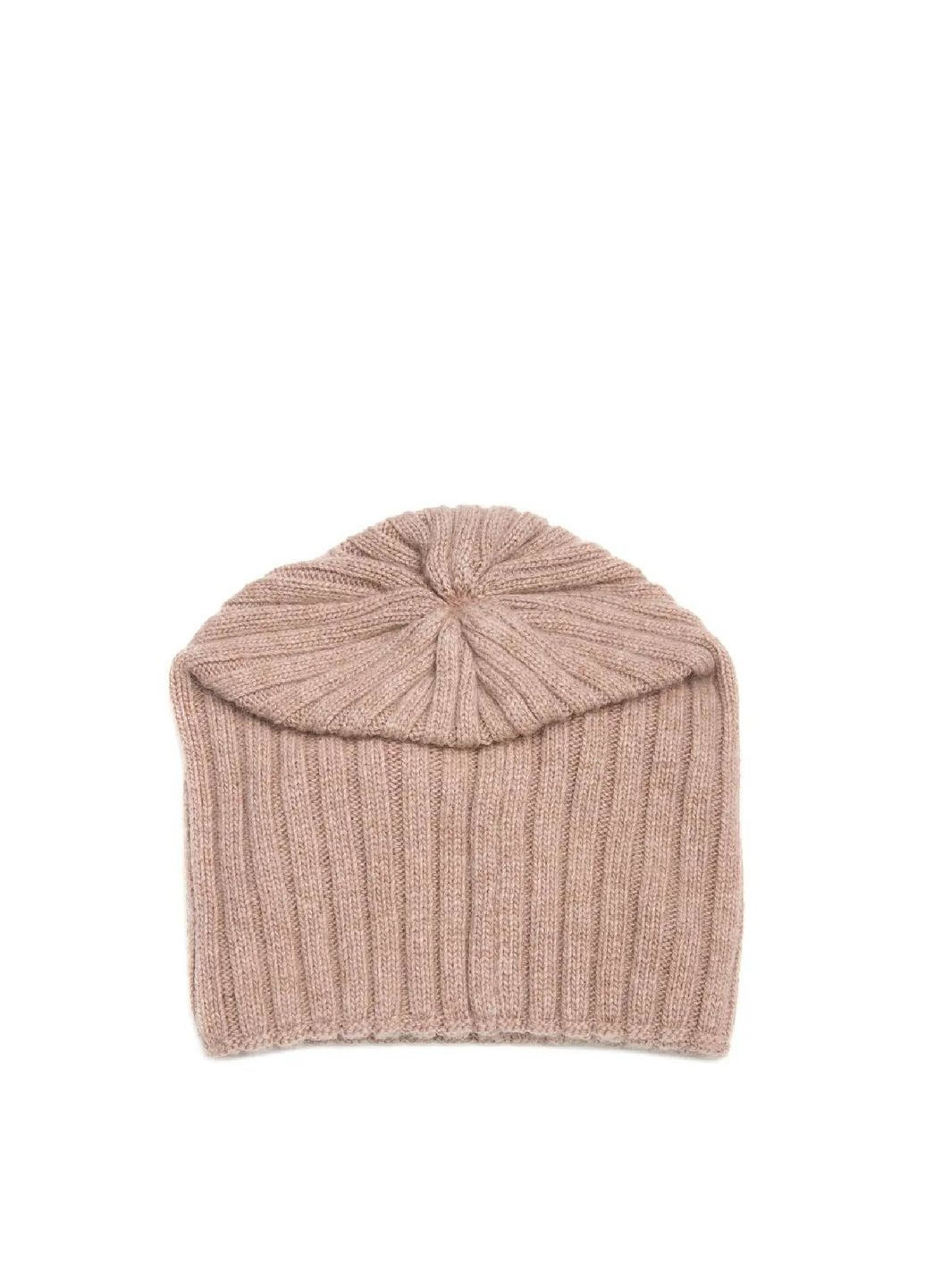 Шапка колпак мужская шерсть бежевая LIORA 947-353 LuckyLOOK 947-353M (322791291)