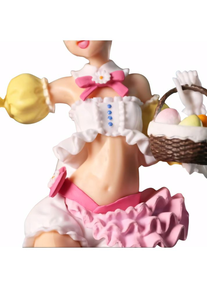Аніме фігурка Hatsune Miku Хацуне Міку з вушками та великоднім кошиком 23см No Brand (341324913)