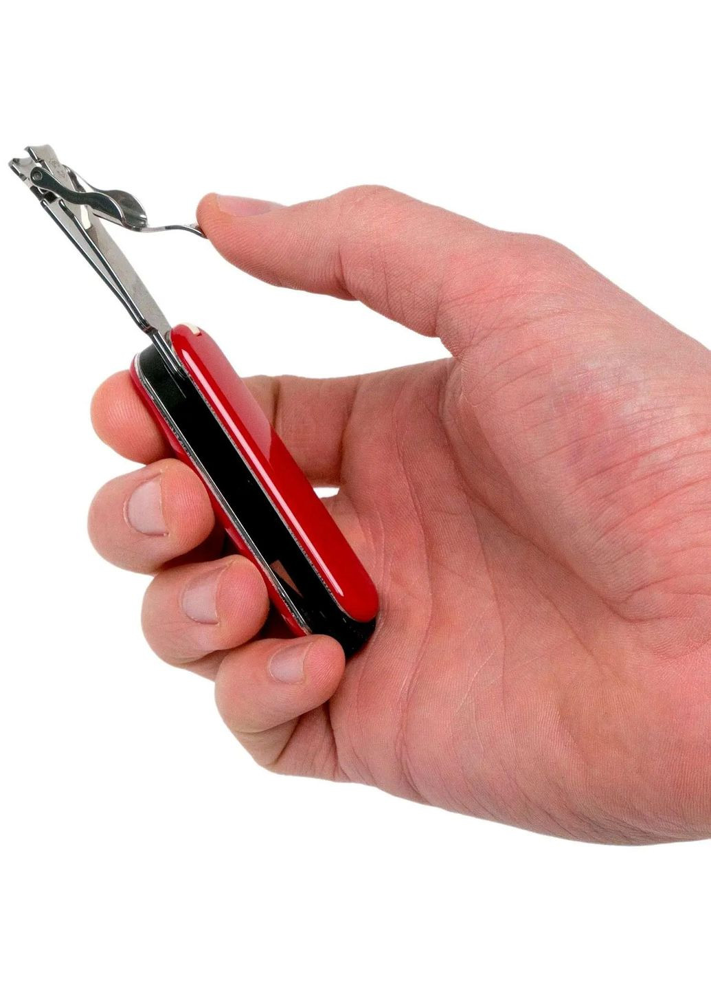 Ніж Nailclip 582 0.6453. Червоний Victorinox (316447500)