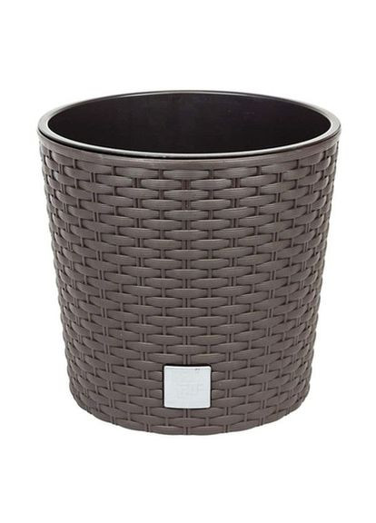 Вазон Rato Round 15,3 л коричневый Prosperplast (316625256)