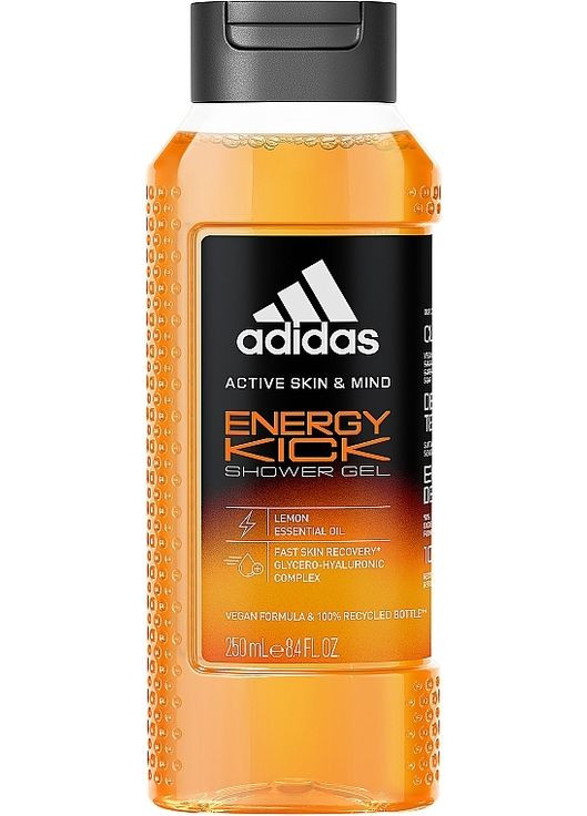 Гель для душа Active Skin & Mind Energy Kick Shower Gel 250ml (1171103-136516) adidas (368601536)