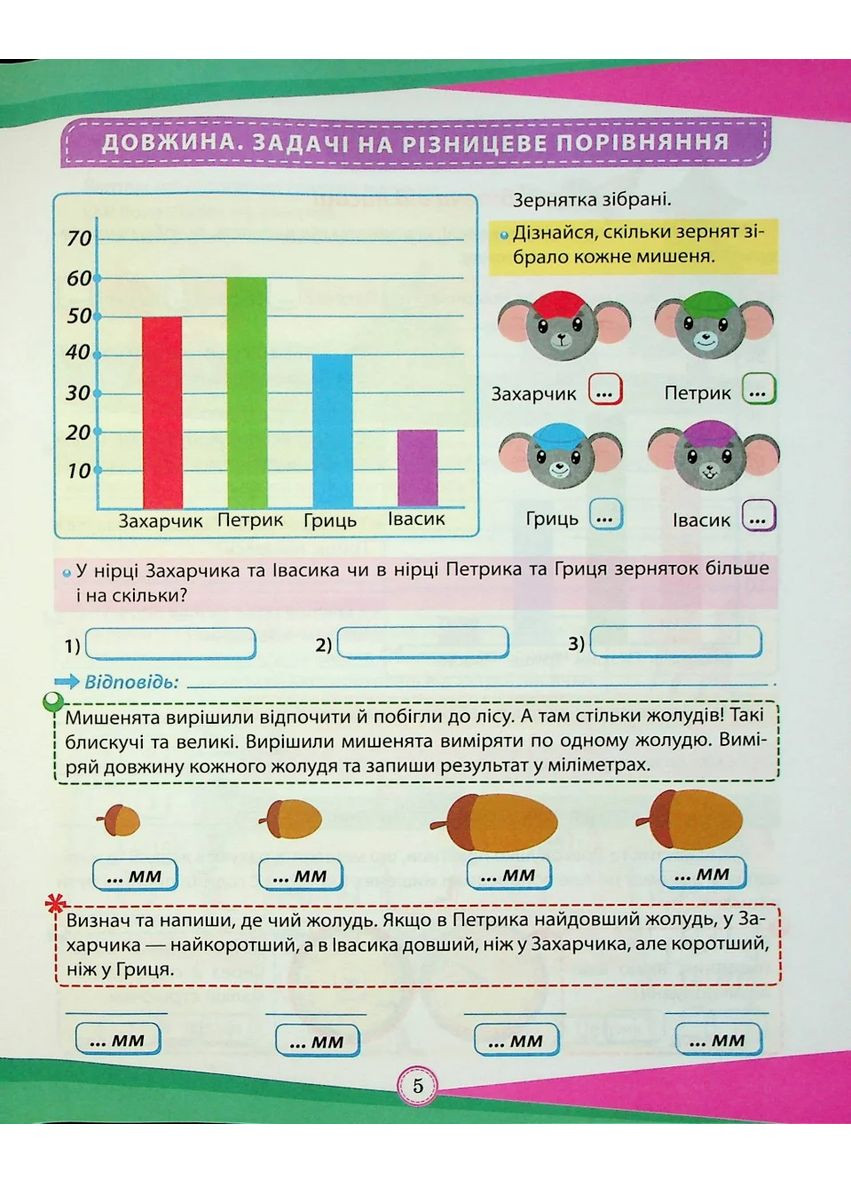 Интересные упражнения и задачи. Математика. 3 класс Торсінг (370060054)