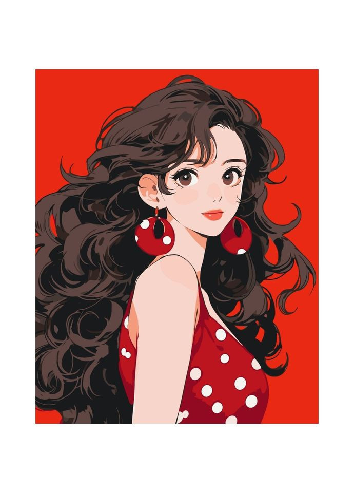 Картина за номерами "Anime girl" 10132-AC 40х50 см Art Craft (314858427)