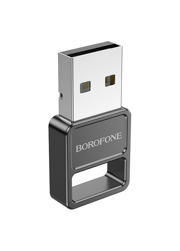 USB Блютуз DH8 adapter BT5.1 Чорний Borofone (337993678)