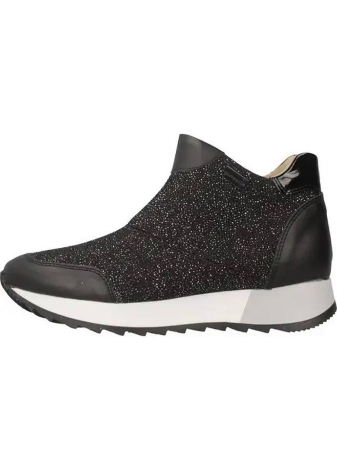 Шкіряні черевики для дівчинки 181421 чорні Garvalin (302521327)