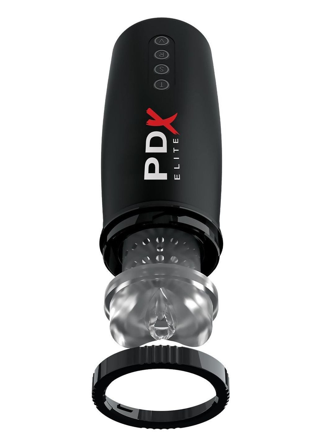 Мастурбатор PDX Elite с вибрацией и всасыванием,, 22 см Pipedream (361670040)