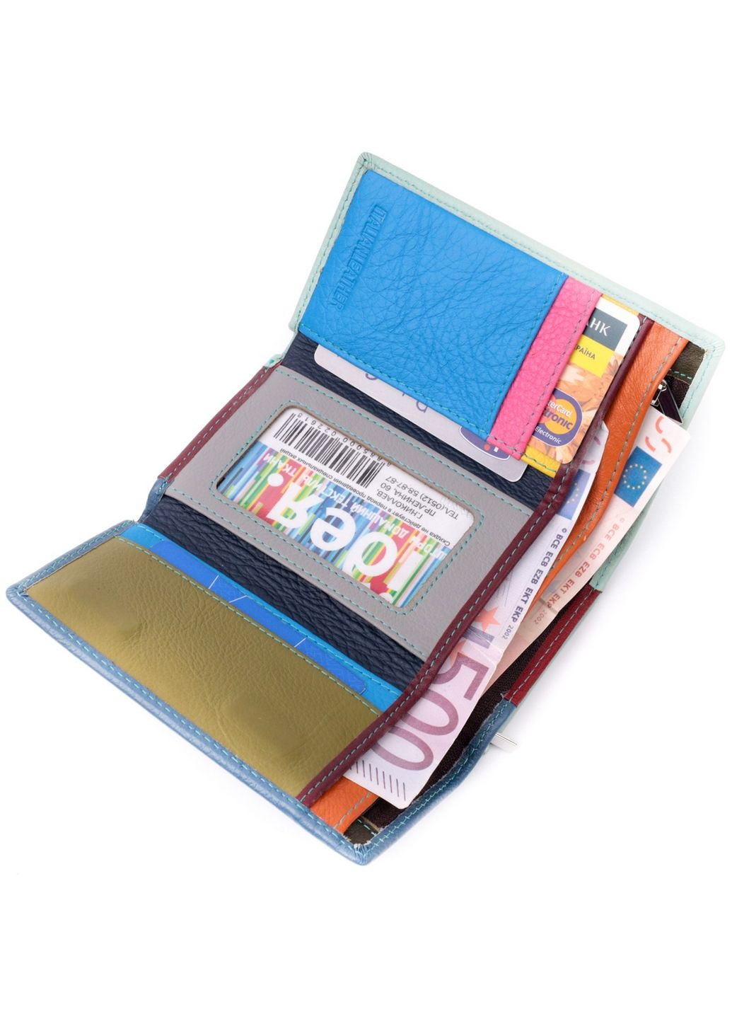 Жіночий шкіряний гаманець st leather (288136357)