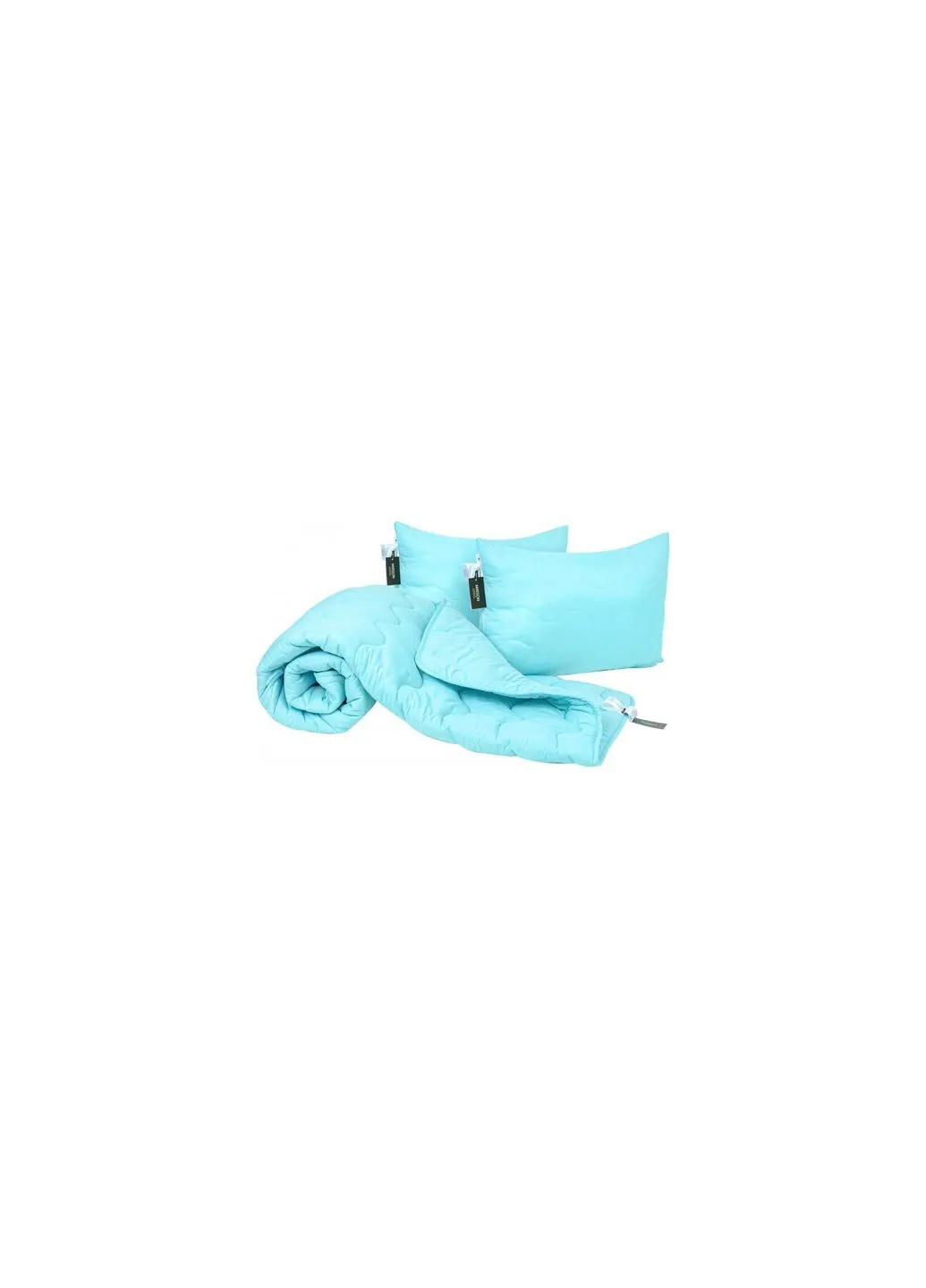Ковдра Набір BamBoo №1685 Eco Light Blue Ковдра 220х240 + подушки 2 (2200002655811) Mirson Набор BamBoo №1685 Eco Light Blue Одеяло 220х240+ (379099829)