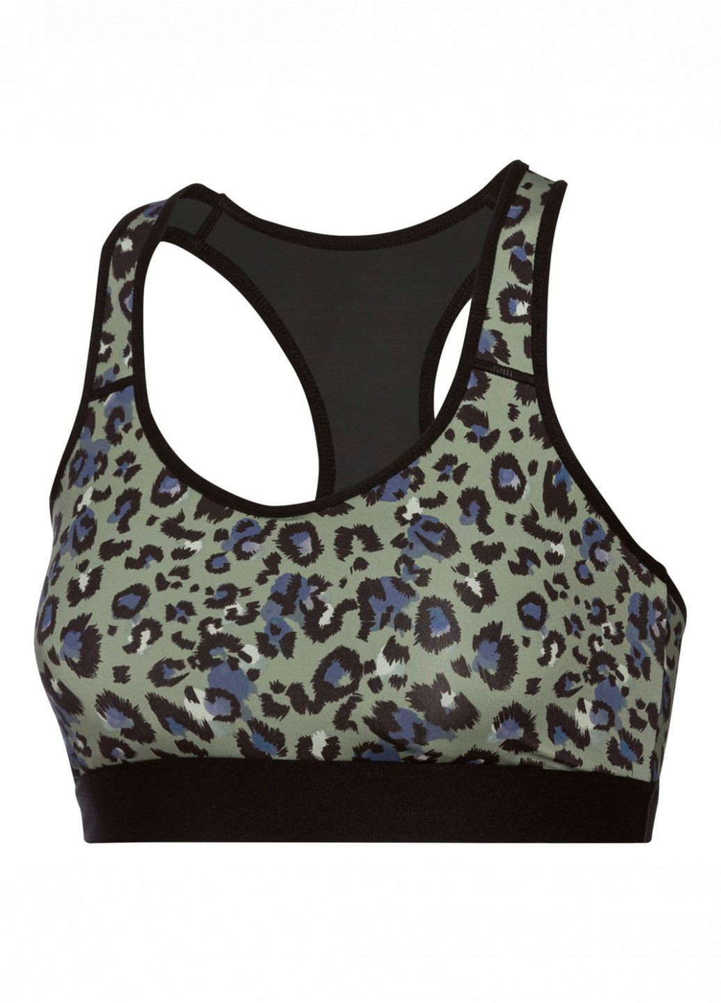 Спортивний топ борцівка для жінки LYCRA® 381206 хакі Crivit (295354847)