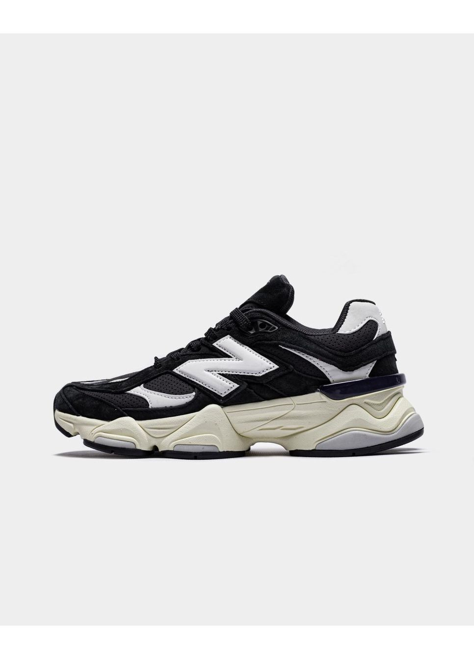 Черные демисезонные кроссовки мужские new balance 9060 black v2 нью беланс 9060 No Brand