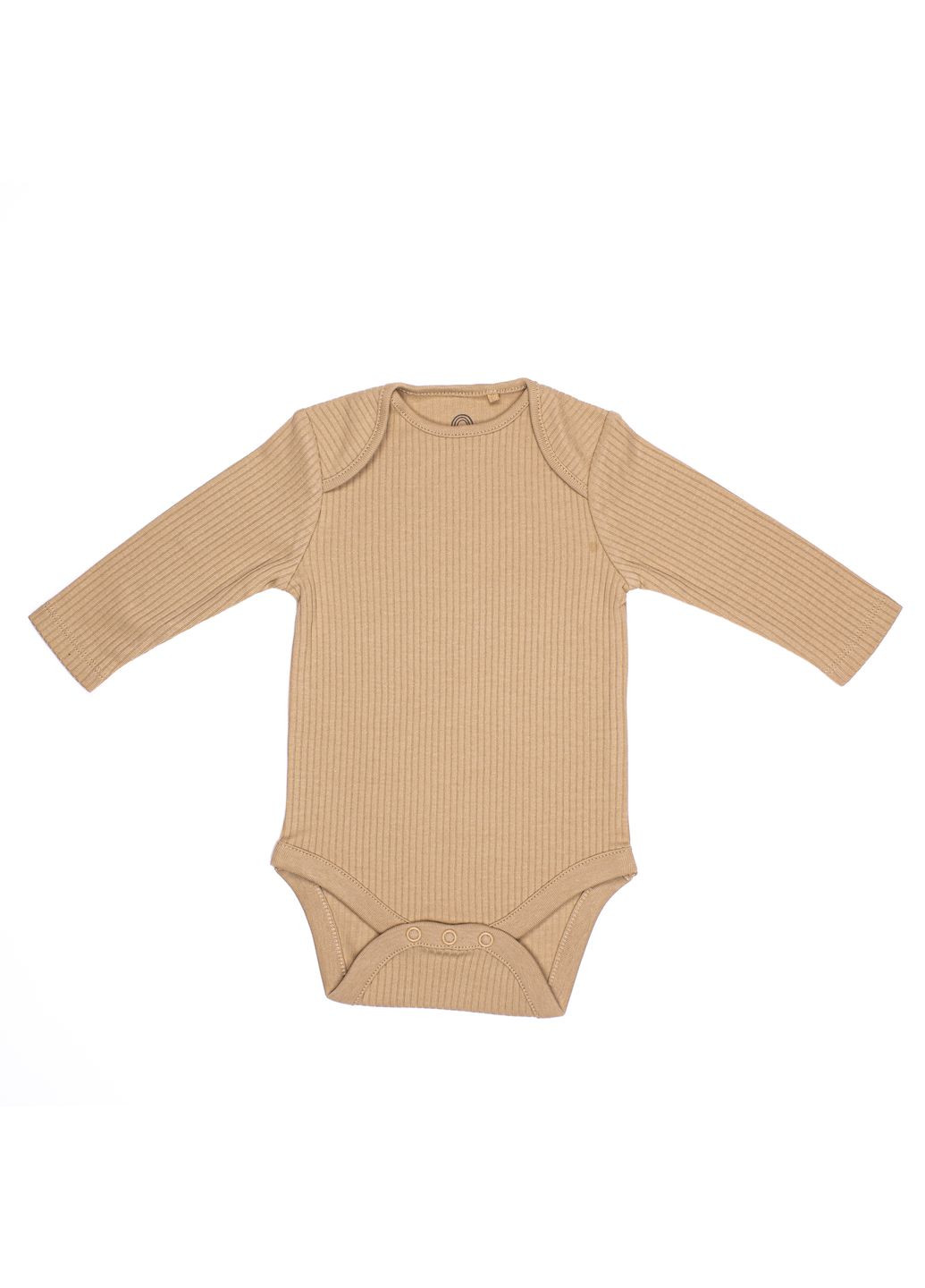 Детский боди NEXT в рубчик с длинным рукавом бежевый Next Trend (330775873)