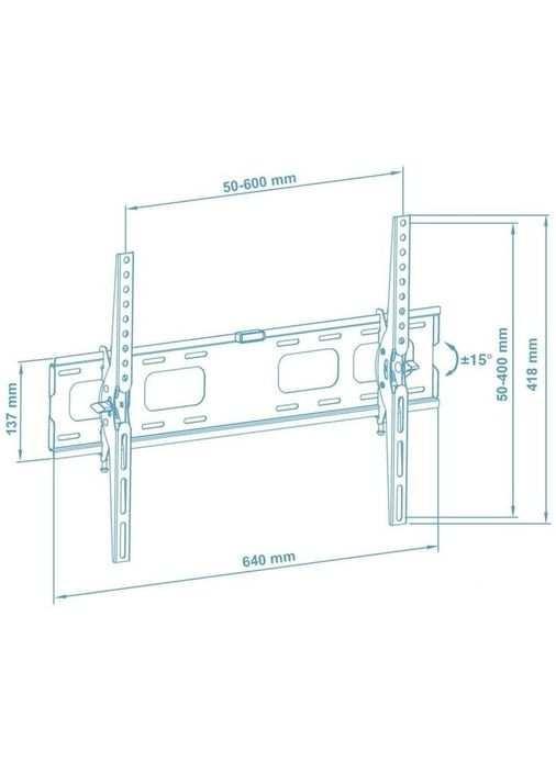 Кронштейн для ТВ M-18B Walfix (343274711)