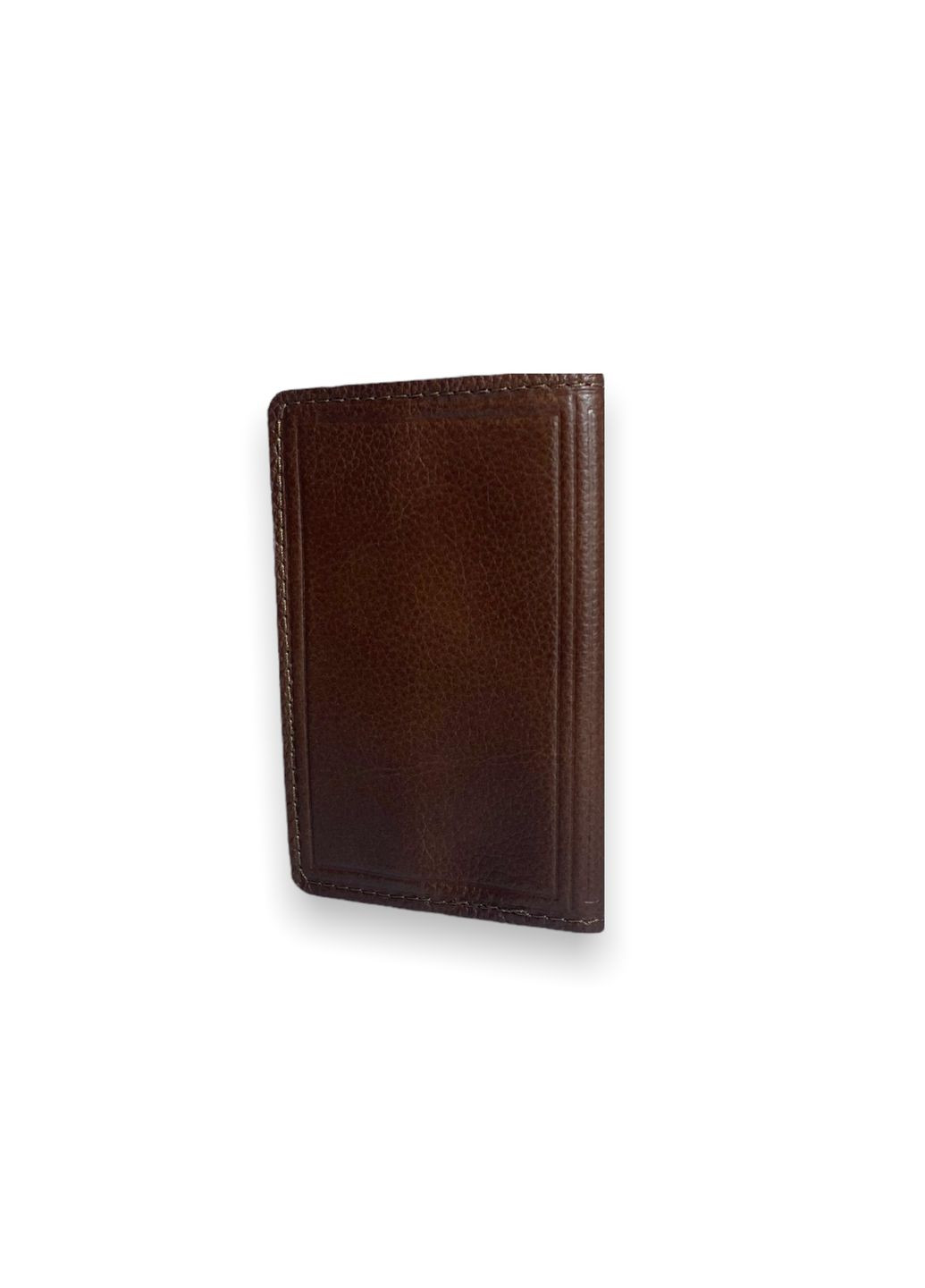 Обложка для паспорта кожаная с тиснением ручная работа размер: 14*9.5*0.5 см коричневый BagWay (285814922)