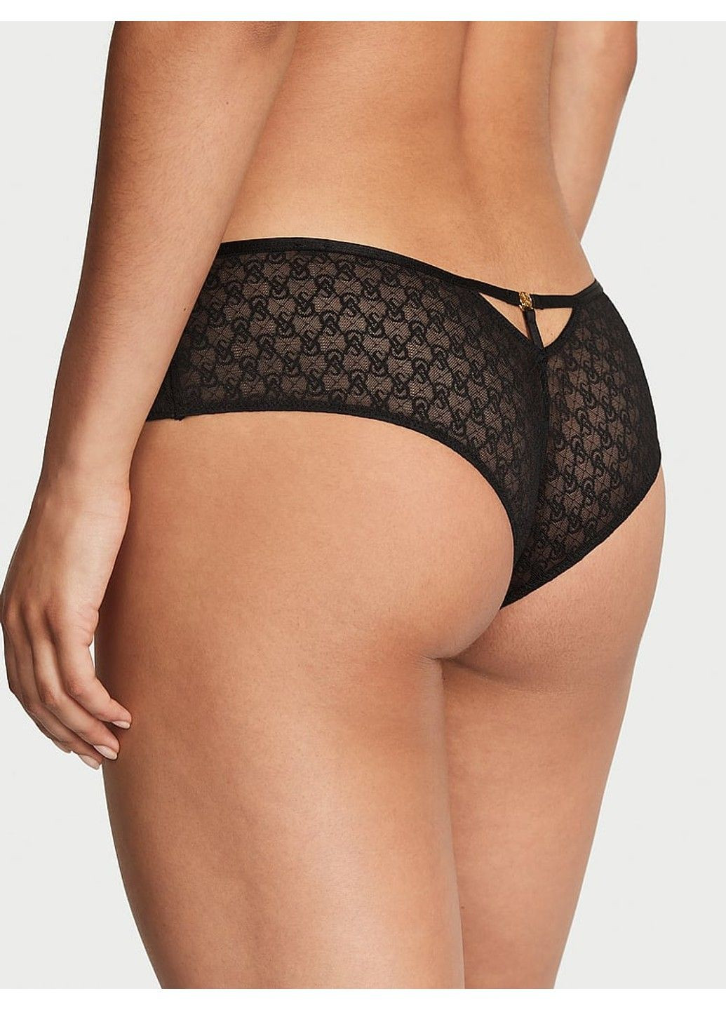 Трусики чікі Icon Lace Cheeky Panty Victoria's Secret (317788499)