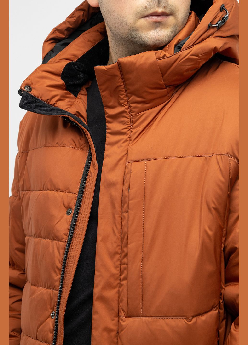 Коричнева зимня куртка чоловіча колір коричневий cb-00220554 Kings Wind