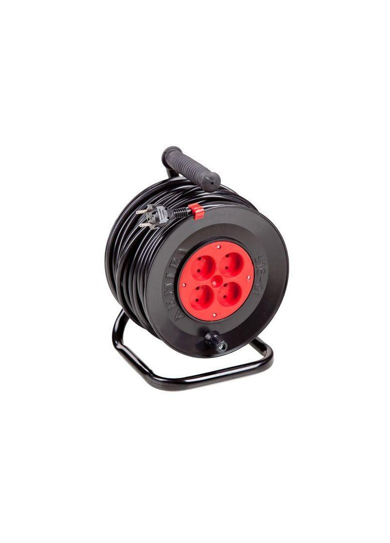 Подовжувач на котушці У16-01 ПВС 2х2,5 30 м без теплозахисту шнура Леміра (303356482)