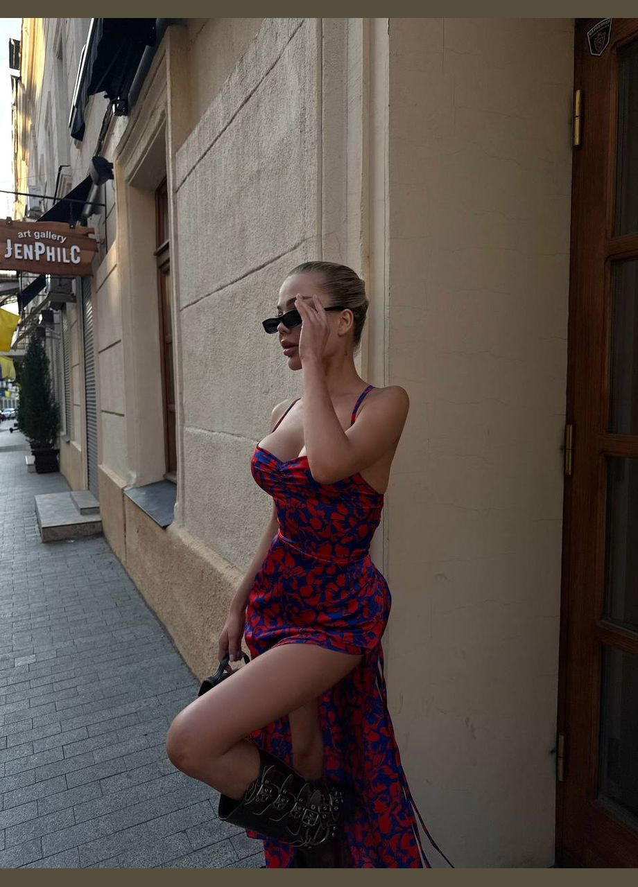 Синя повсякденний сукня жіноча Україна