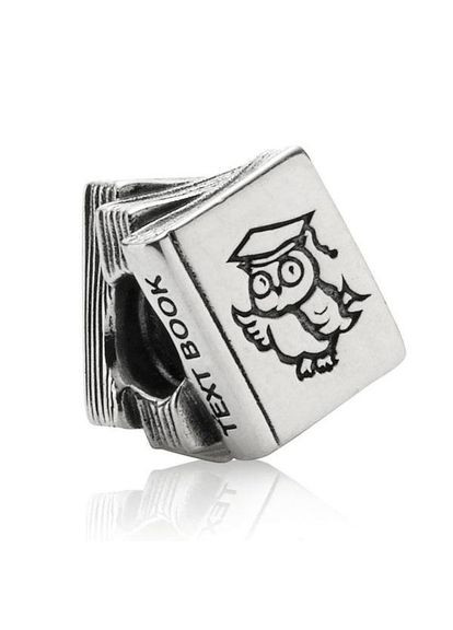 Срібний шарм Пандора "Підручники" 790536 Kabluchka (355344595)