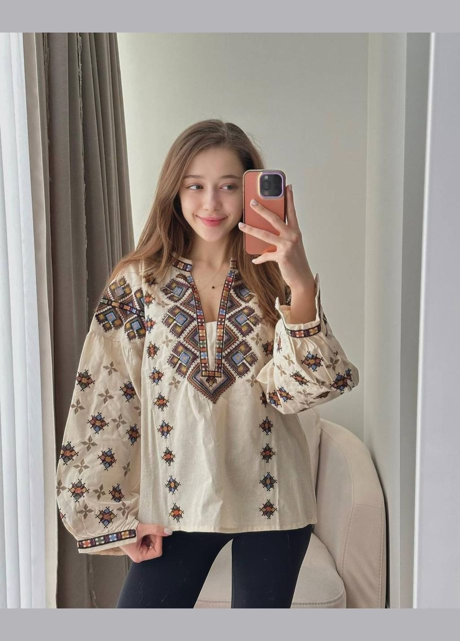 Бежевая рубашка ESQ