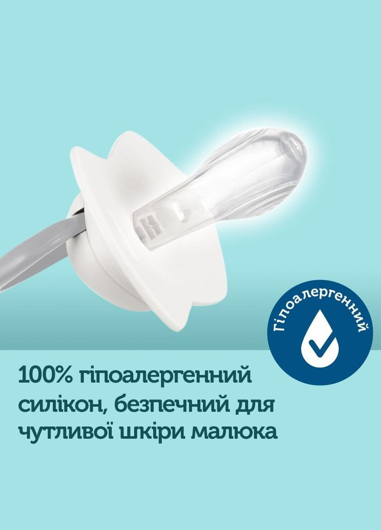 Пустышка силиконовая симметричная 0-6 мес ROYAL BABY 2 шт. - голубая 22 / 650_blu (2000904382958) shop (2000904382958) Canpol Babies (366398090)