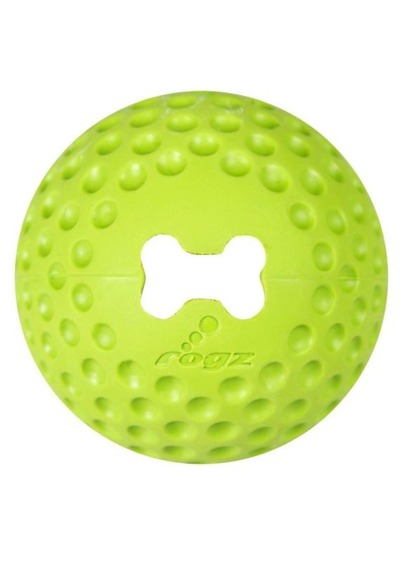 Игрушка для собак GUMZ мяч салатовый L 3542414 ROGZ (269341783)