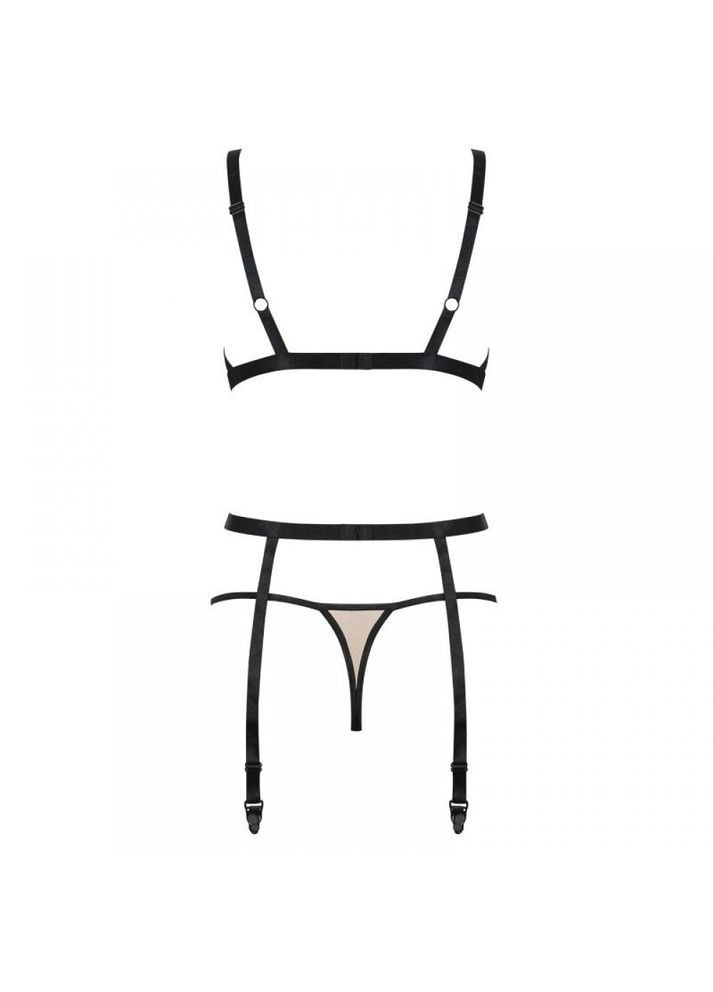 Бежевый демисезонный комплект nudelia set s/m Obsessive