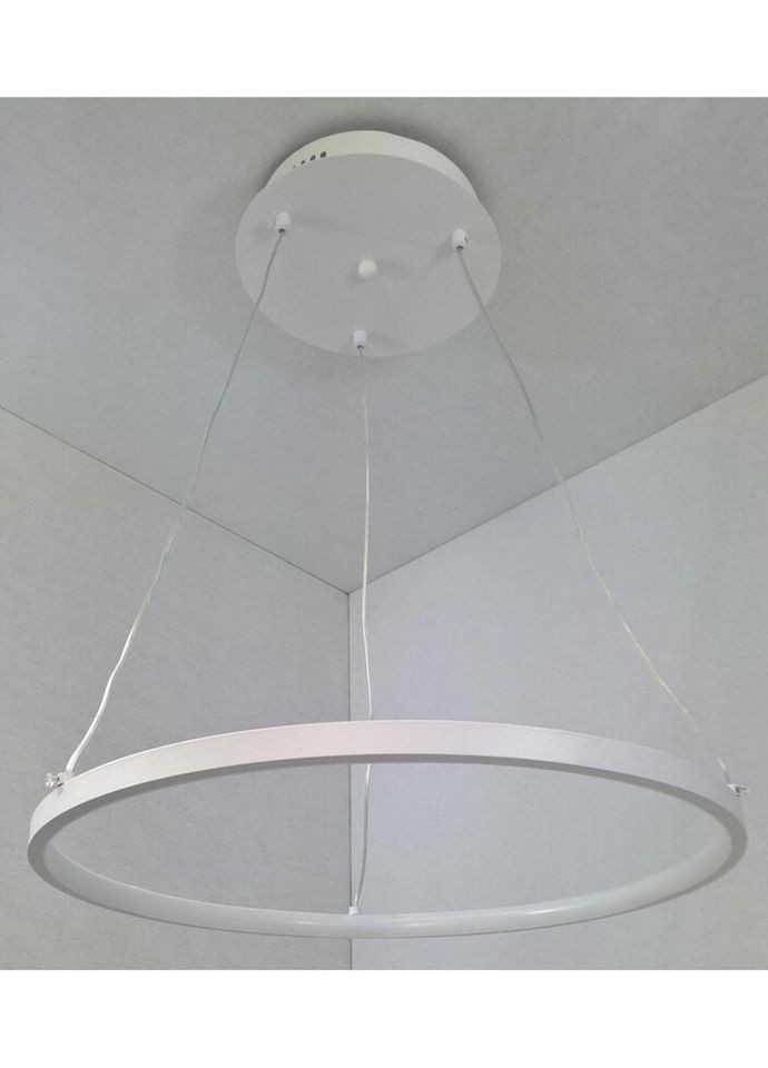 Люстра светодиодная подвесная LED светильник для квартиры на потолок лэд 25532 Белый 15-100х40х40 см. Sunnysky (324395781)