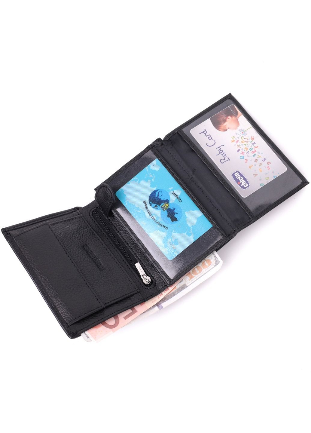 Чоловічий шкіряний гаманець st leather (288188756)