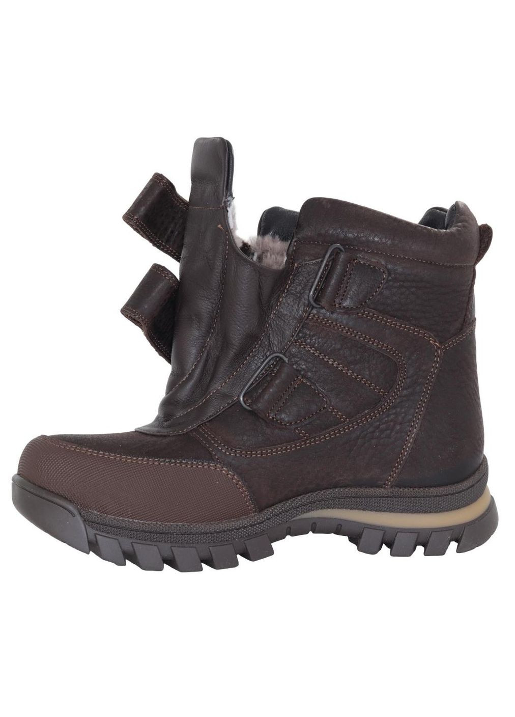 Черевики зимові 088 для хлопчиків коричневі. Розмір Topitop (366875606)