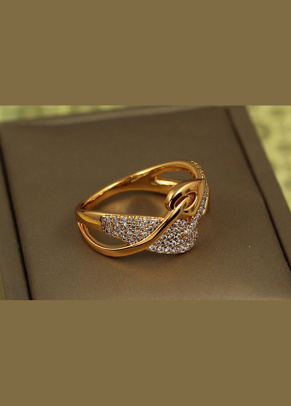 Кольцо симфония р 17 золотистое. Xuping Jewelry (316607506)