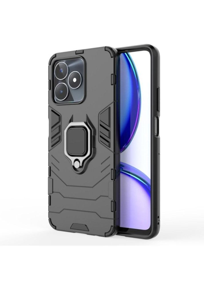 Чехол бампер Ring Armor для Realme C53 / Realme C51 - Black Primolux (297516454)