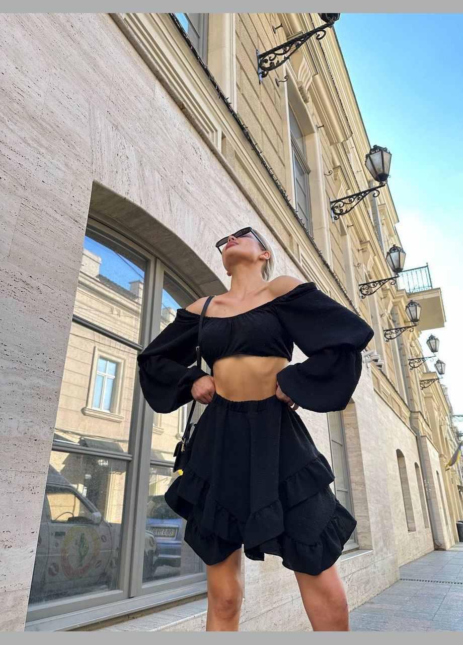 Костюм топ та спідниця No Brand (327365996)