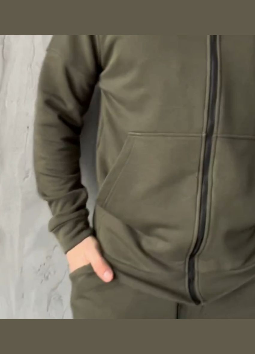 Чоловічий спортивний костюм на блискавці мокко 007 (350349442)