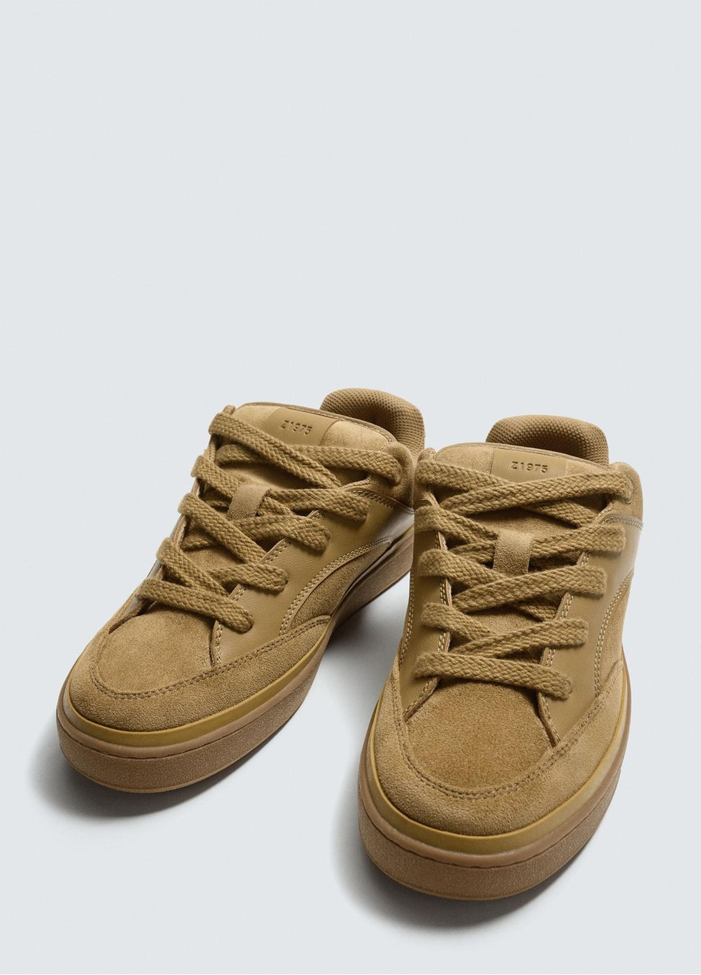 Світло-коричневі Осінні кросівки Zara