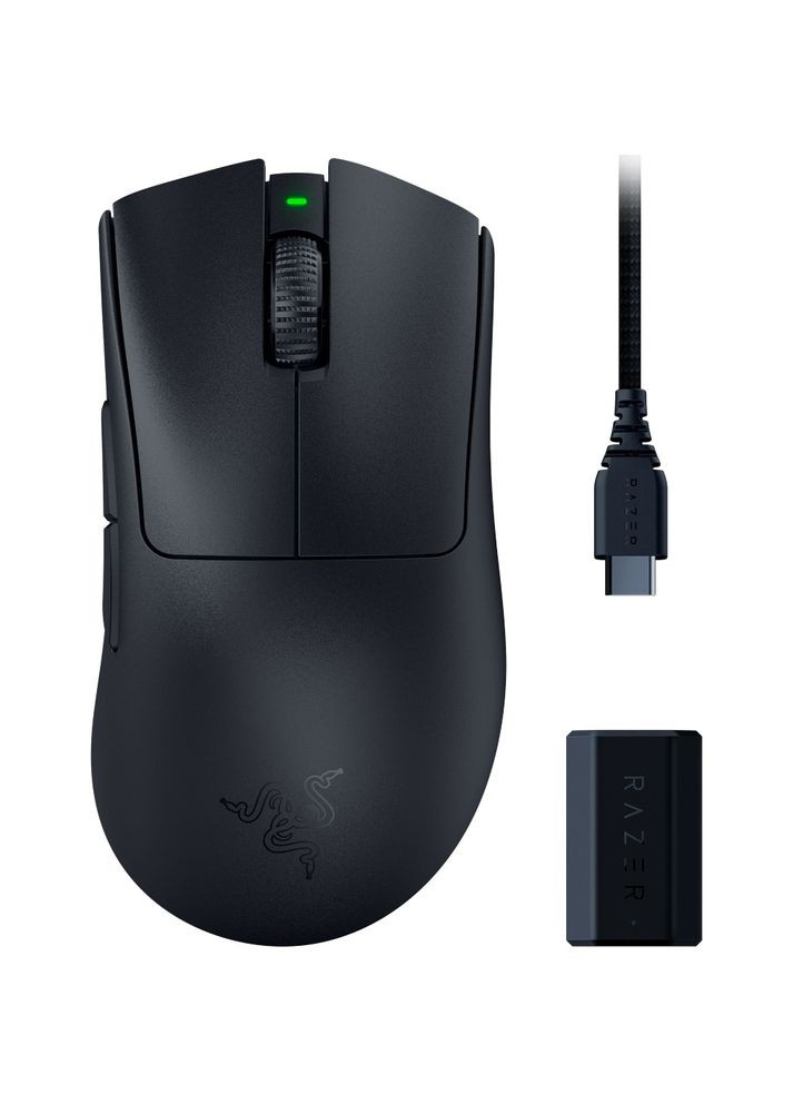 Миша DeathAdder V3 PRO і HyperPolling Wireless Dongle (RZ01-04630300-R3WL) Razer (306746392)